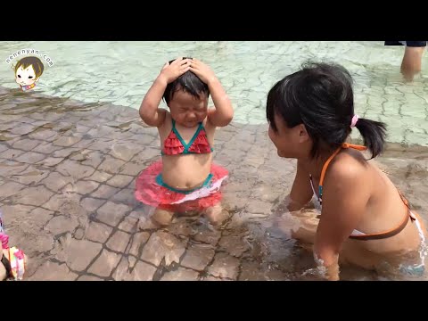 ふなばしアンデルセン公園 水遊び 2歳児
